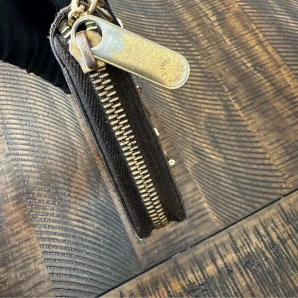 Louis Vuitton DAMIER full zip long wallet brown preloved will fit cell phone - Picture 5 of 17